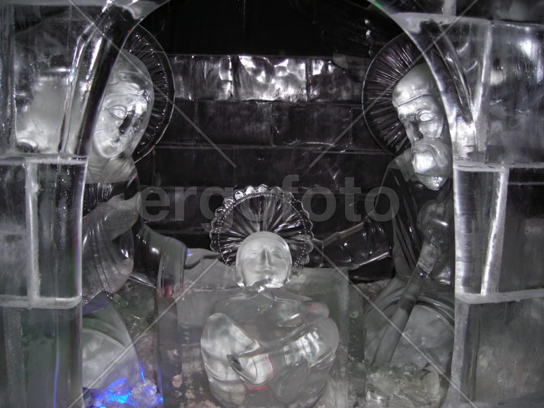 ледовая скульптура