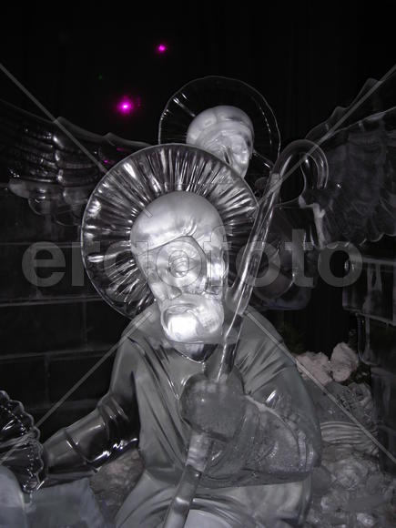 ледовая скульптура