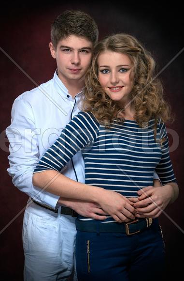 портрет в студии