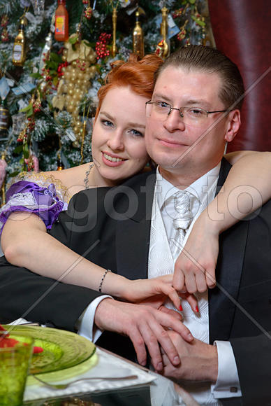 пара в ресторане