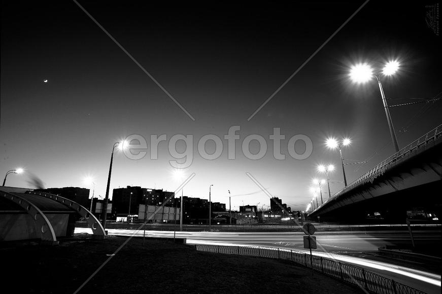 Черно-белый город