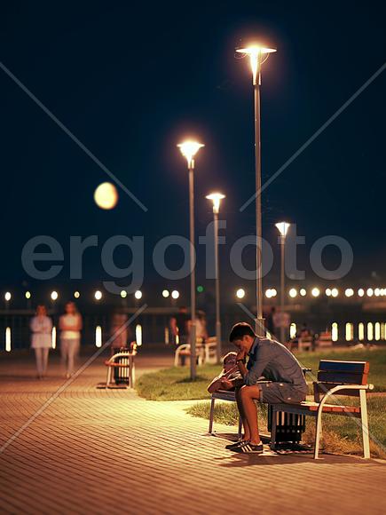 Ночной парк