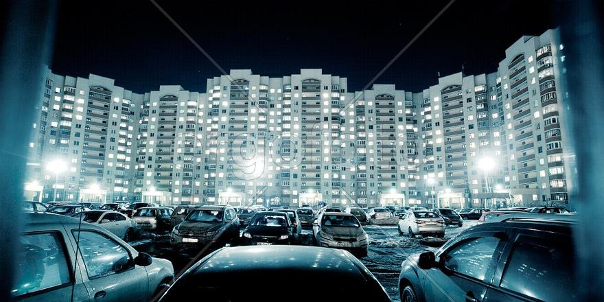 Современный город