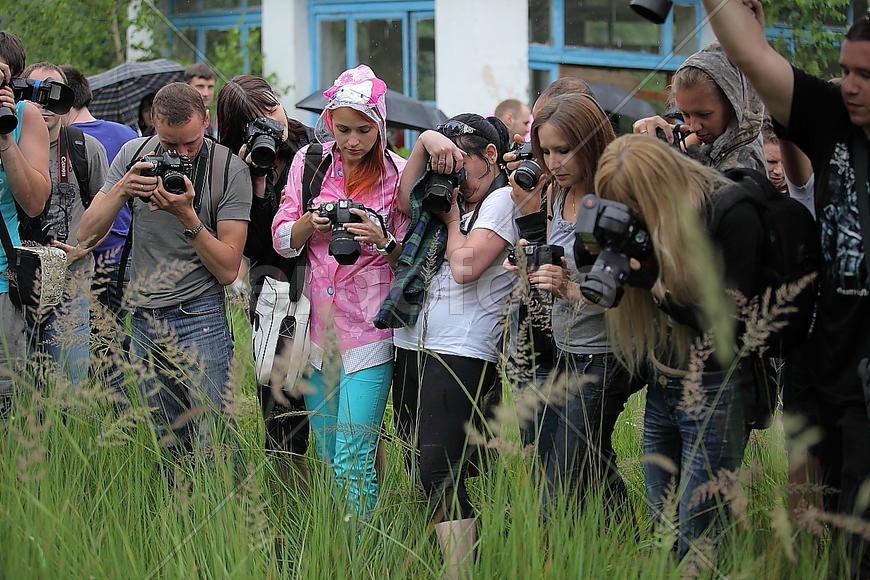Фотографы за работой