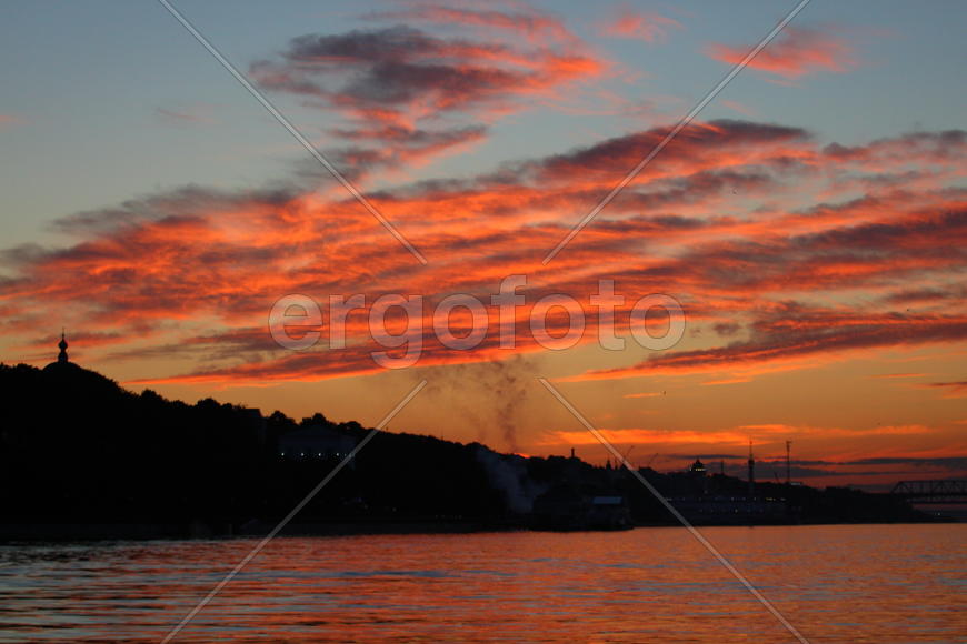 Красный закат