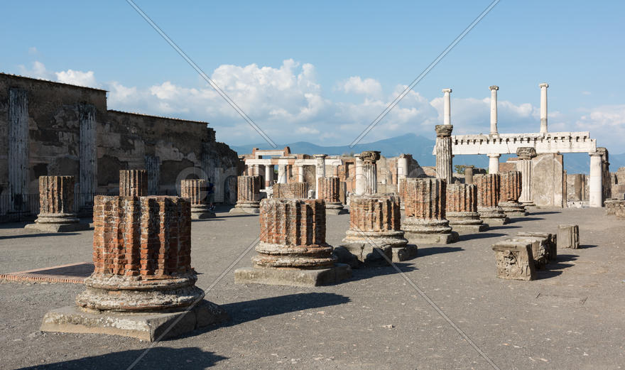 Помпеи, форум (что осталось)