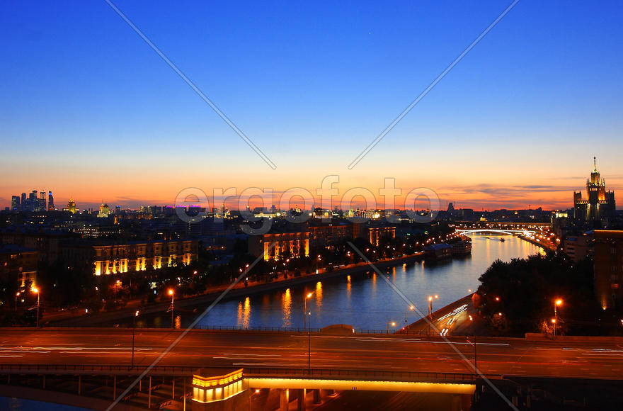 Река с крыши