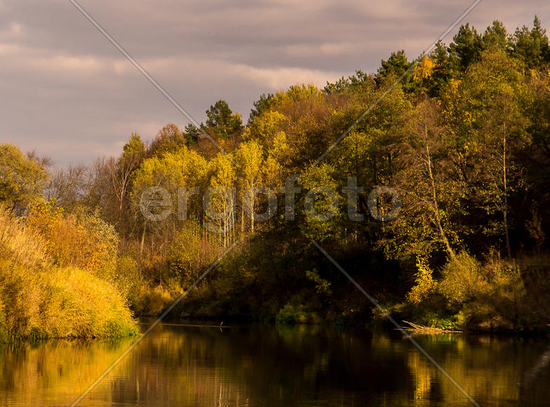 Осенью на речке