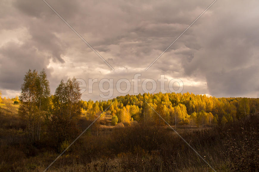 Гроза на закате