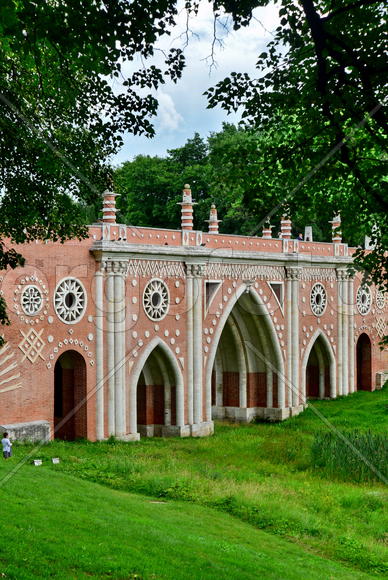 Музей-заповедник "Царицыно" архитектурно-парковый ансамбль.