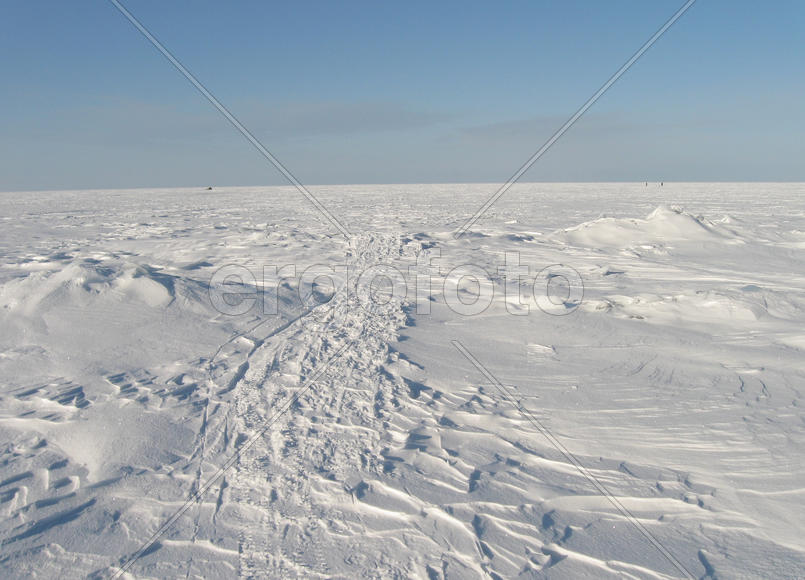 Ладога в марте