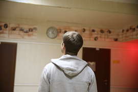 Человек и часы