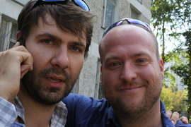 Друзья. Алексей Смирнов (Москва) Его друг дирижёр Джозеф Ли из США