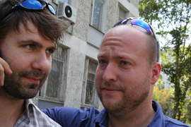 Алексей Смирнов и дирижёр Джозеф Ли. Друзья