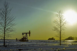 Качалка на вечерней зорьке...