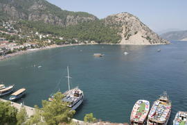 Порт в поселке Турунч