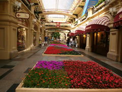 Цветники в ГУМе           