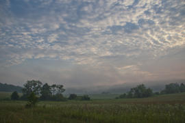 Небо с облаками