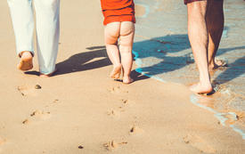 Папа, мама и ребенок