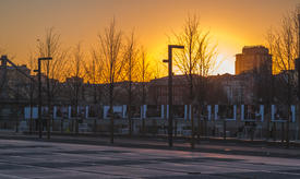 Вечерний город