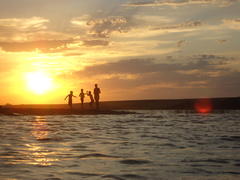 Пляж и закат