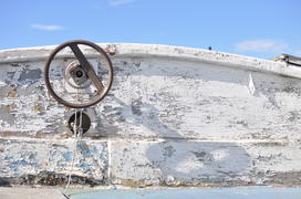 Cтарый катер