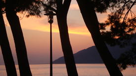 закат в Абхазии