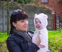 Портрет мамы с ребёнком