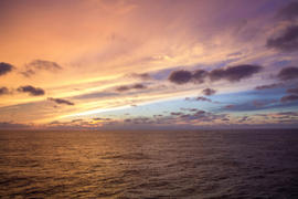 Небо в открытом океане