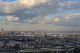 Осака с высоты колеса обозрения