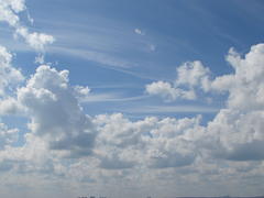 Облака на небе