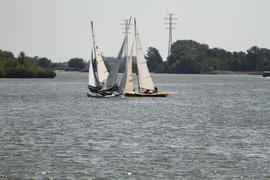 Яхты на море 