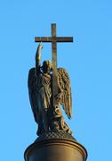 Ангел на вершине Александрийского столба
