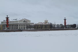Панорамный вид на достопримечательности города 