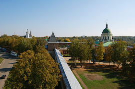 ЗАРАЙСК. Вид на Зарайский кремль с высоты