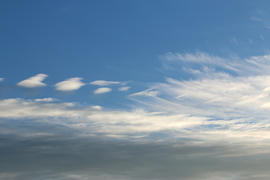 Перистые, высококучевые облака