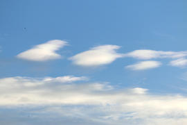 Перистые, высококучевые облака