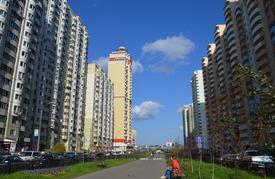 Москва. Многоэтажные жилые дома 