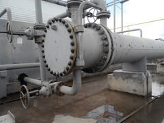 Heat exchangers for heating of oil. Oil refinery. Equipment for primary oil refining