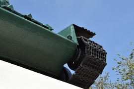 Копия танка. Памятник бронированной техники. Военный Музей Хилл.