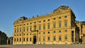 Город Вюрцбург резиденция