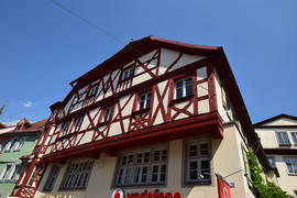 Германия - город Ансбах под Нюрнбергом. Памятник архитектуры 