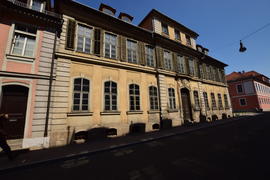 Германия - город Ансбах под Нюрнбергом. Памятник архитектуры 