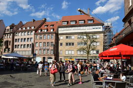 Германия - город Нюрнберг. Архитектура города 