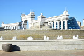 Астана - Площадь независимости. Казахстан 