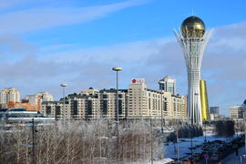 Башня "БАЙТЕРЕК" в Астане