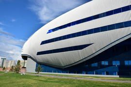 Велотрек.  Астана - дверец спорта 