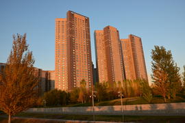 Астана - многоэтажные жилые дома