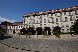 Германия - город Ансбах под Нюрнбергом. Памятник архитектуры 