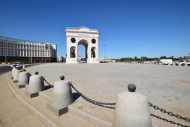 Астана - триумфальная арка. Казахстан